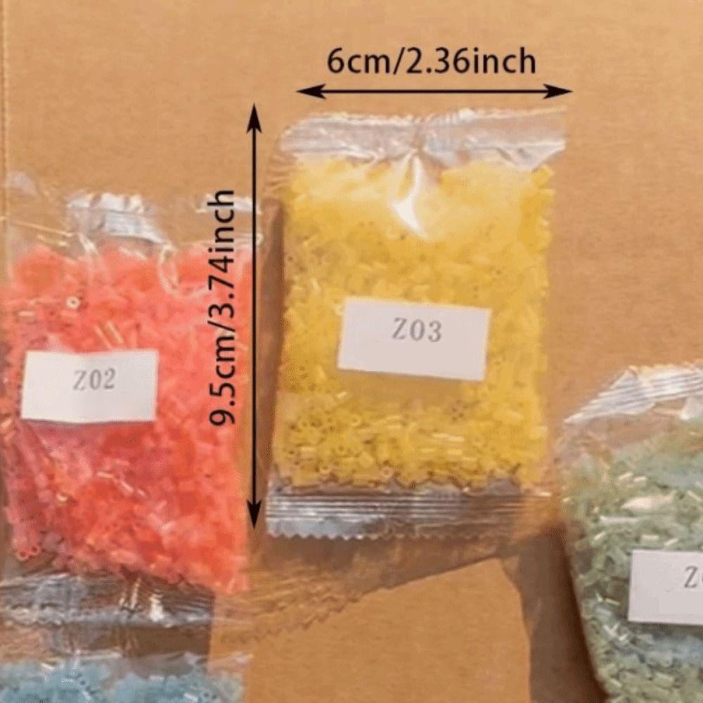 Temperature Change Perler Beads 5/8 Colors Melting Beads Color Change Fuse Beads Kit Gifts