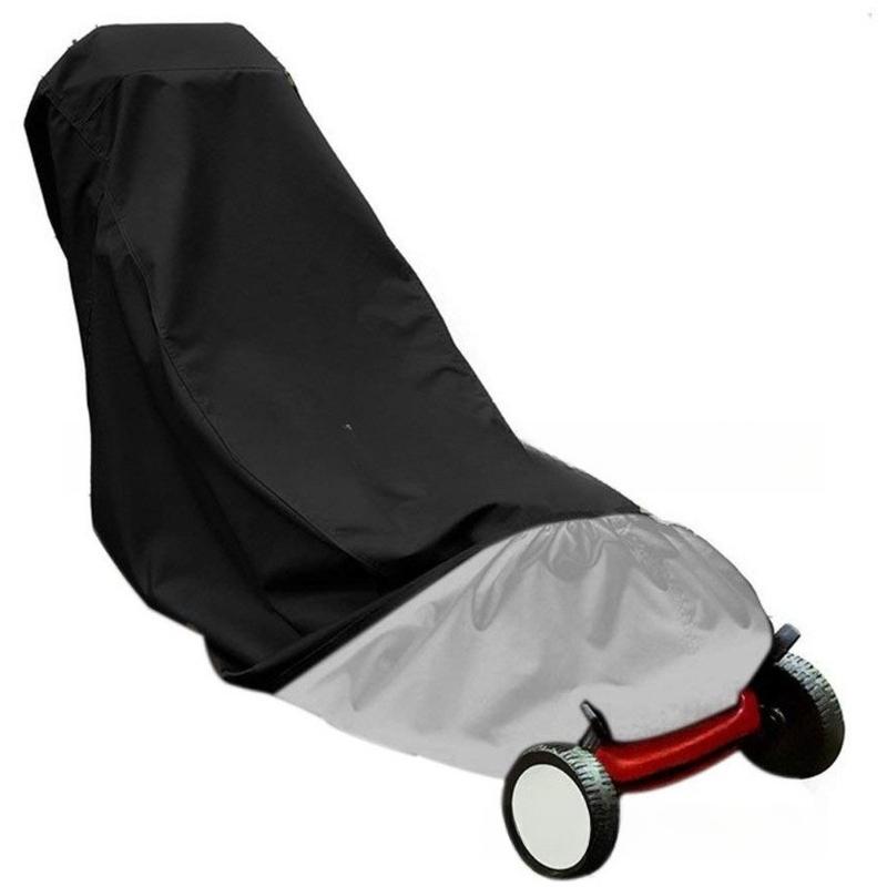 1pcs 190T Polyester Oxford  Lawn Mower Dust Cover Waterproof UV-Resistant Storage Slip On Cover for Outdoor Patio Garden