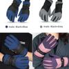 1 Pair Adjustable Snow Warm Gloves Full Finger Winter Warm Gloves Ski Warm Gloves  Men Women