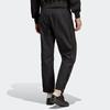 Adidas Originals Trefoil Logo Embroidered Side Button Mid-Rise Knit Sports Pants Men Bottoms Black IA2442