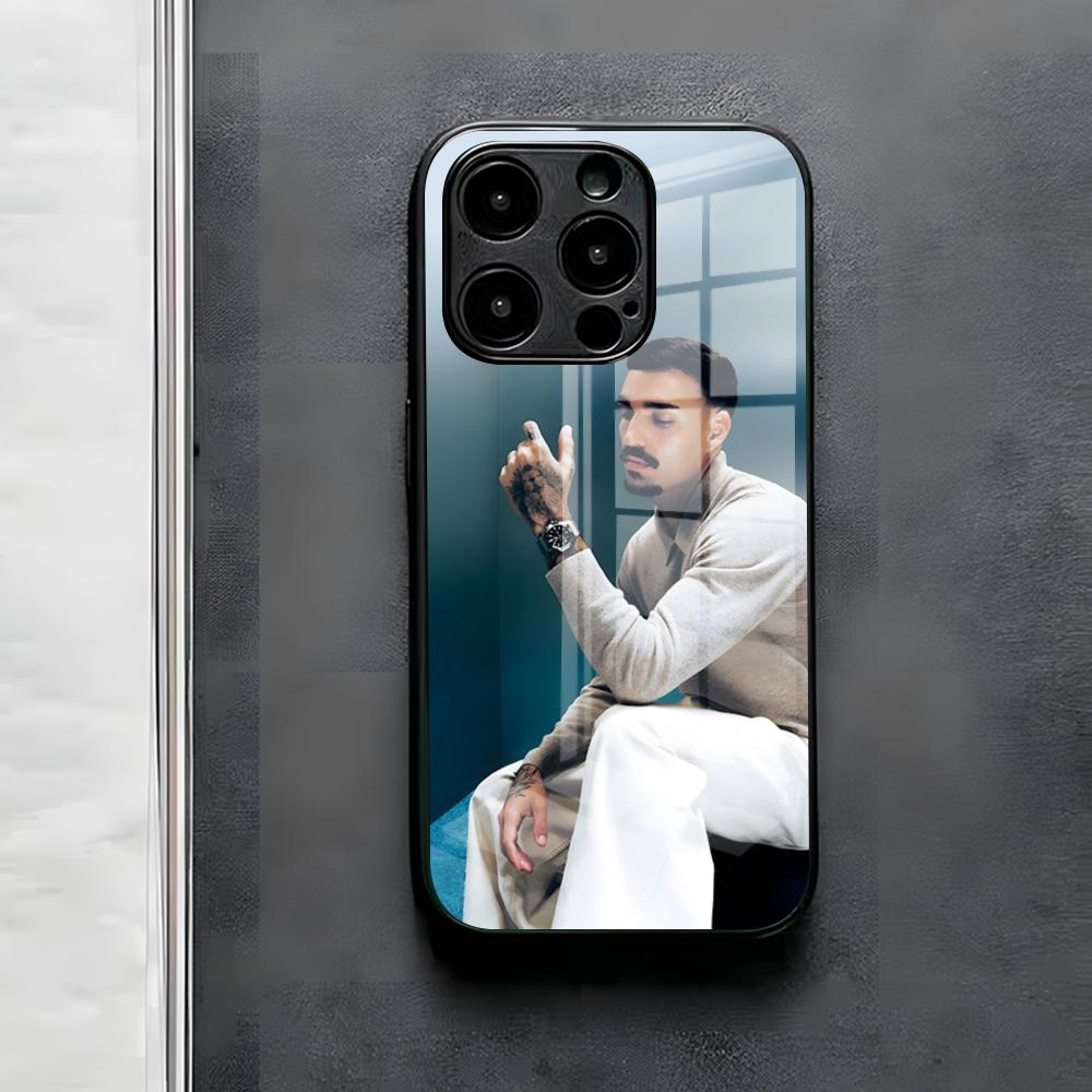 

Чехол Rels B Skinny Flakk для iPhone 17 Air 16 E Pro Max 15 14 13 Mini 12 Pro 11 Max Plus Черное Стеклянное Покрытие iPhone 11