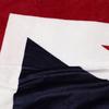 1pc British style flag patterned blanket, warm sofa blanket, office camping blanket, holiday creative gift