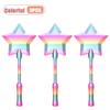 3D Printed Magic Wand Credit Card Holder with Tap Payment Portable Lightweight Funny Star Wand Style Card Stand Novelty Gift