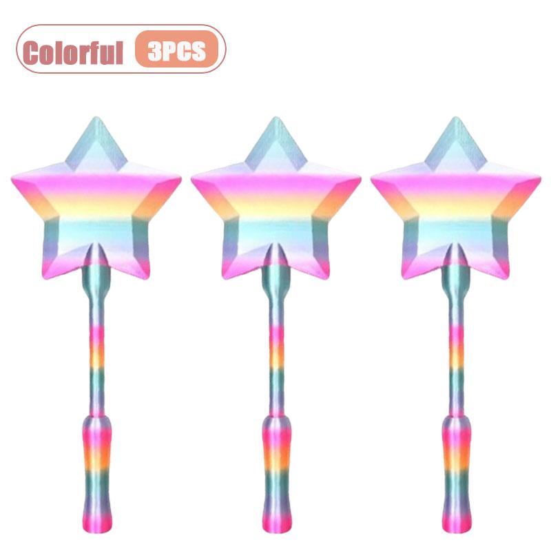 3D Printed Magic Wand Credit Card Holder with Tap Payment Portable Lightweight Funny Star Wand Style Card Stand Novelty Gift
