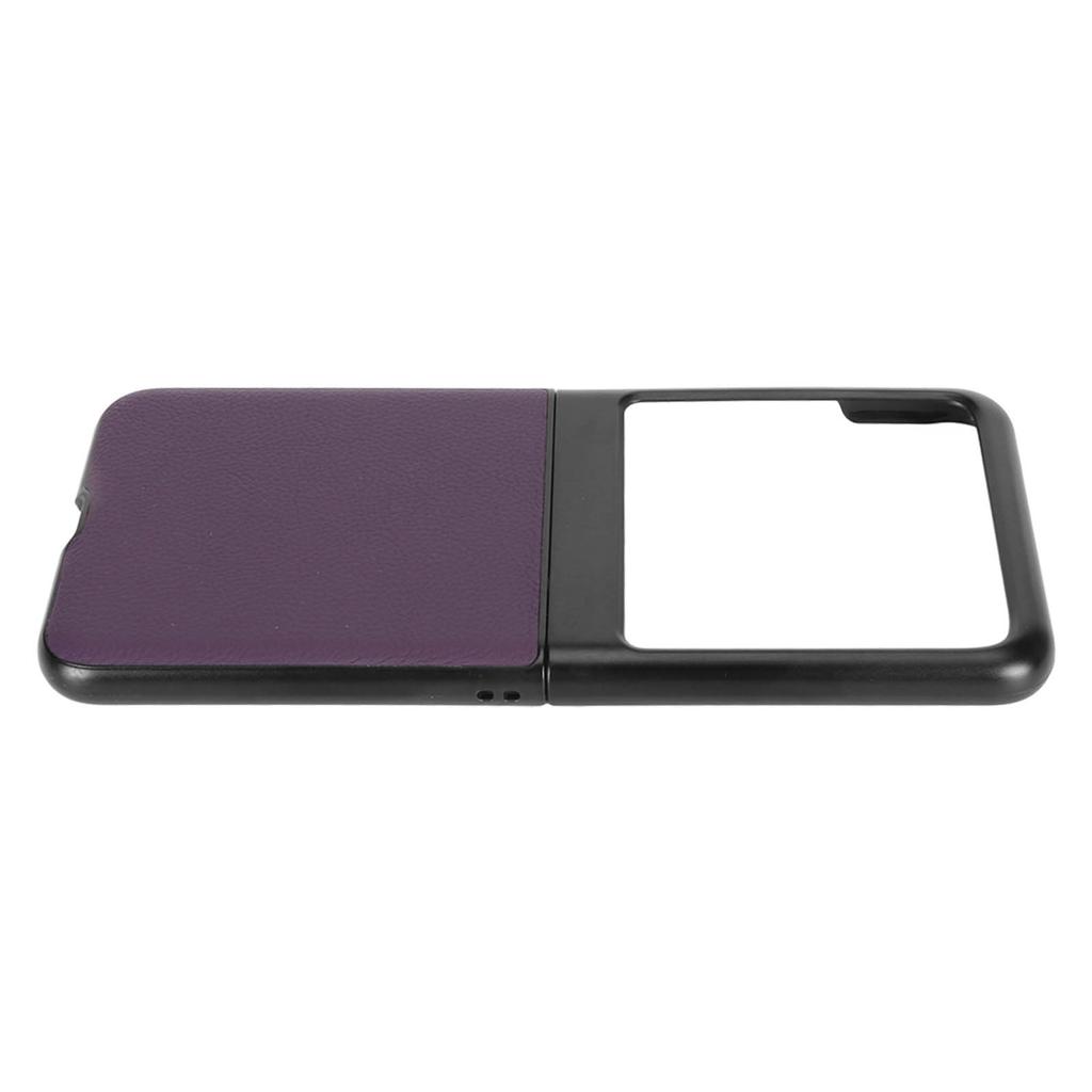 Flip Phone Case Leather Full Protection Anti Drop Scratch Proof Foldable Phone Cover for Motorola Razr 40 Ultra