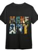 Unisex Vintage Kunstprint T-Shirt - Lässiges Rundhals-Tee mit Berühmten Gemälden & "MAKE ART" Design