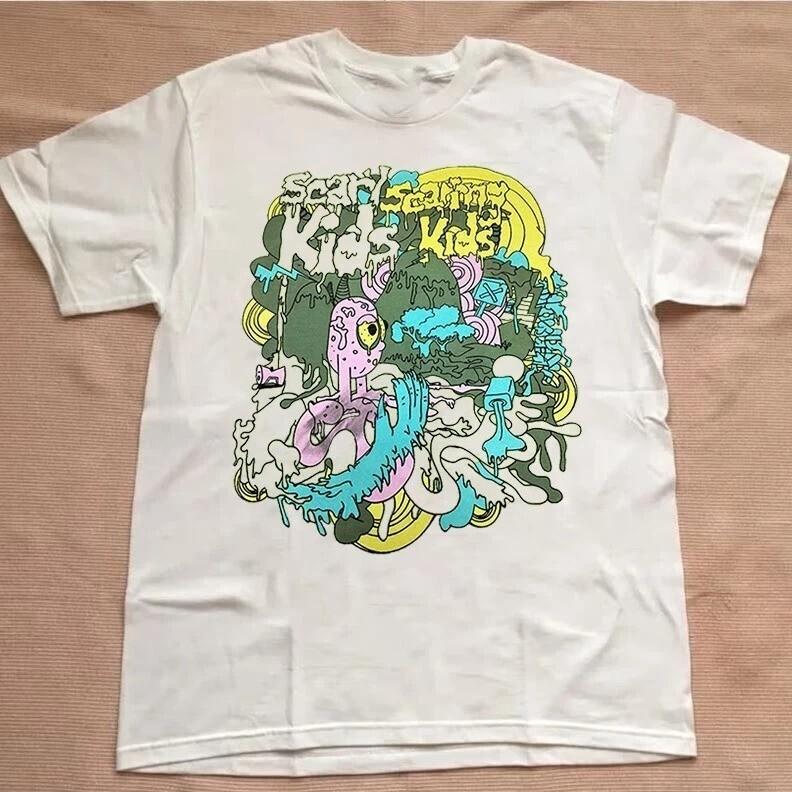 Band Scary Kids Scaring Kids Shirt Adult Tee S To 2345XL White Color BL1489