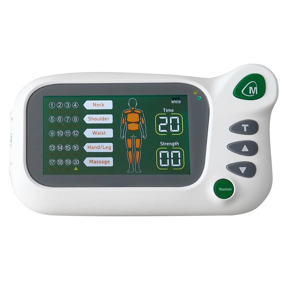 Dual Output TENS/EMS Massage Stimulator: Full-Body Muscle & Meridian Therapy