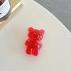 Transparent Bear Mobile Phone Airbag Bracket Gold Foil Back Sticker Creative Desktop Bracket Stable