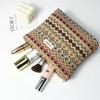 Women's Makeup Bag Capacity Lipstick Air Cushion Sanitary Napkin Storage Bag Portable Canvas Clutch Bag
