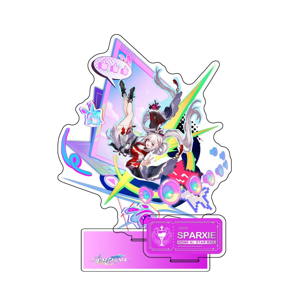 

Activity Figure Honkai: Star Rail Sunday Jiao Qiu Yunli Firefly Jingliu Acrylic Stand Model Board Cosplay Anime Keychain Fans Present
