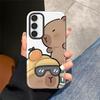 Handyhülle für Samsung Galaxy S25 S23Ultra S24 Ultra A36 S25Ultra A56 A16 S23 A26 S20 FE Weiche Hülle Capa Capybara Niedlich