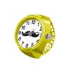 Elastischer Ringuhr Runde Dekorative Ringuhr Mode Fingerringuhr Schmuck