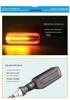 48V-72V Electric Motorcycle LED Flowing Turn Signal Tail Light