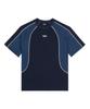 Hyeonpiteu Sporty Jersey T-Shirt-[Blue]