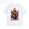 Naruto Pain Hirohiko Anime Zubehör Retro Amerikanischer Stil Outfit Kurzärmeliges T-Shirt Herren Sommer Japanische Anime Kostüme