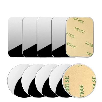 Manyetik Araç Telefon Tutucu İçin İnce Metal Plaka Disk Demir Levha Etiket Disk Manyetik Tablet Masa Telefon Araç Standı Montajı Yuvarlak