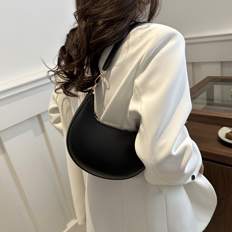 New Fashionable High-End Moon-Shaped Baseball Bag Showing Luxury Women'S Single Shoulder Bag Premium Durable Quality