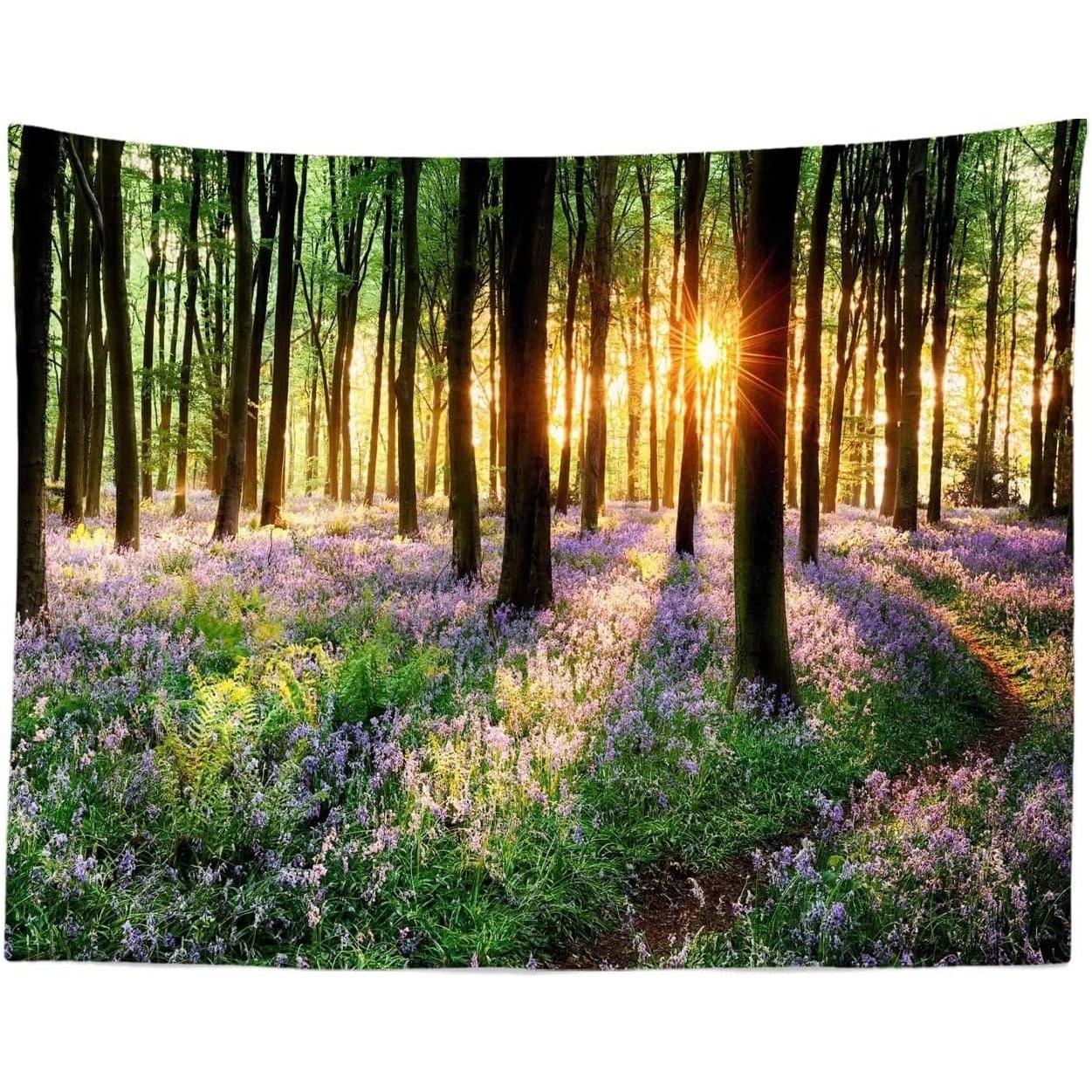 Tapestry wall of the spring forest Beleko 75x100