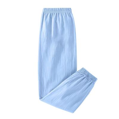 Zuhause Einfarbig Anti-Mücken Hose Reine Baumwolle Baumwolle Jungen und Mädchen Sommer Dünn Atmungsaktiv