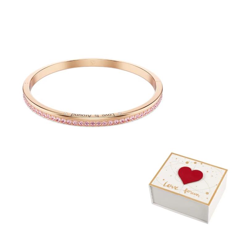 Swarovski Matrix Bangle L-white gift box