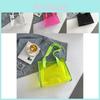 Fashionable Street Style Pvc Tote Bag 2023 Summer Trendy Women's Handbag