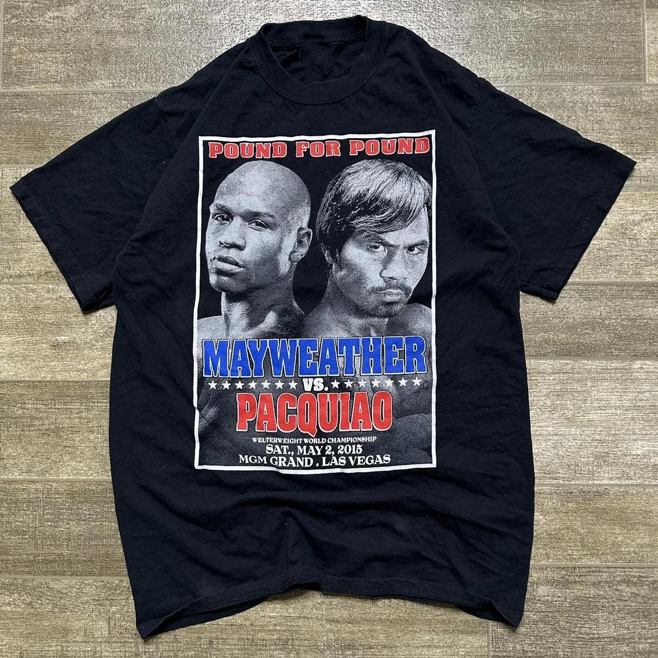 2015 Mayweather vs Pacquiao tee 2XL