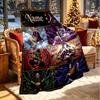 Individuelle Personalisierte Demon Slayer Druckdecke, Heimdekoration, Schlafzimmer, Sofa, Camping, Couch, Geschenke für Geburtstag Weihnachten