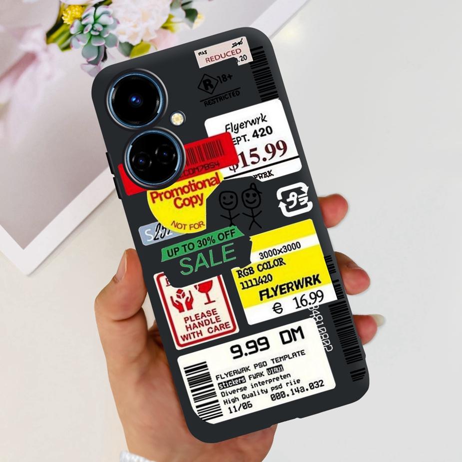 For Tecno Camon 19 Neo Case CH6i New Fashion Painted Cover Soft Silicone Phone Case For Tecno Camon 19 Pro 5G Camon19 Neo Bumper
