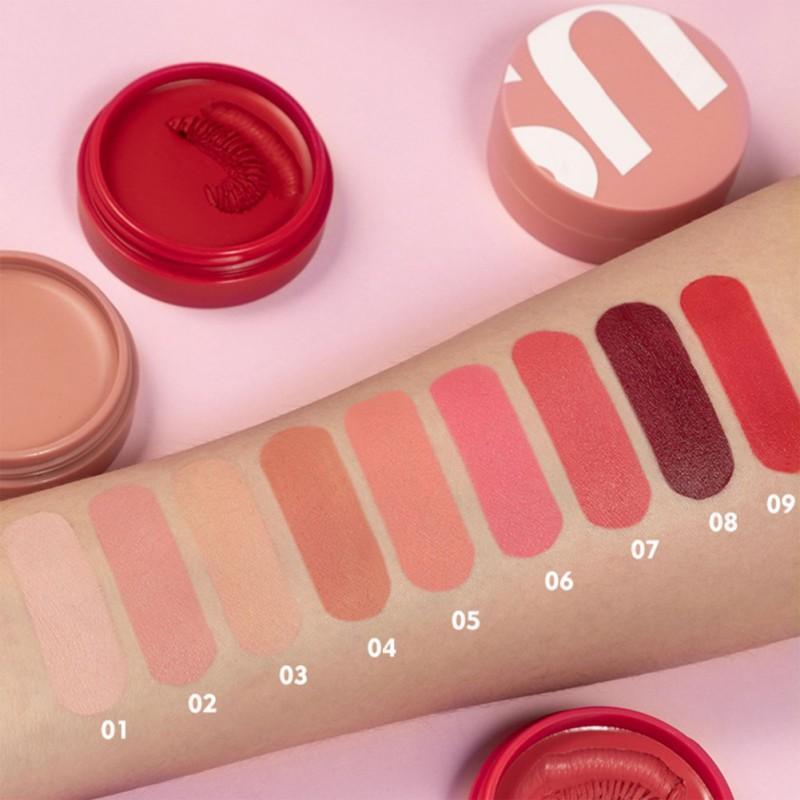 9 Colors Cheek Balm Matte Blush Waterproof And Sweatproof Moisturizing Face Blush