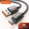 Tuqi PD100W Fast Charging Aluminum Alloy Dual Type-C Braided Data Cable for Huawei, Apple, and other 15 Mobile Phones.