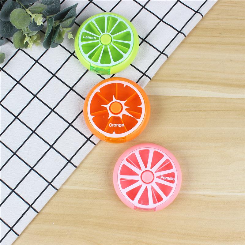 3/2/1Pc Mini Portable Travel Vitamin Pill Box Cases Container Organizer Storage Tablet 7 Days 7 Grids Pills Medicine Fish Oils