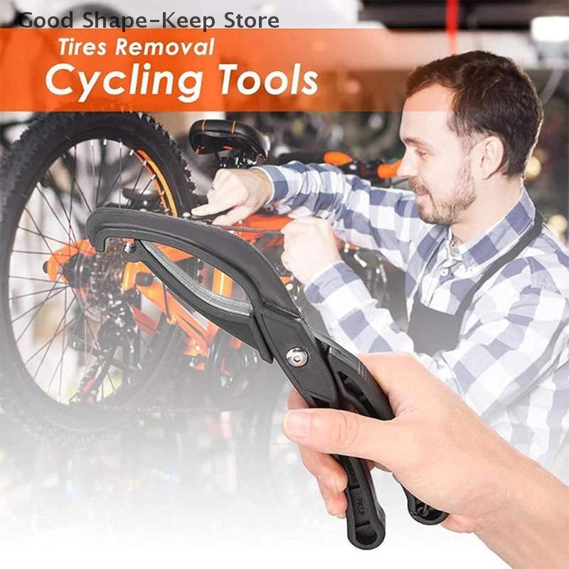 Heavy-Duty Bicycle Tire Lever Clamp; Outdoor Mountain Biking Tire Repair Tool; Cycling Gear Tire Pliers
