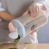 Transparent Plastic Food Container Compartment for Grain Sealed Fresh-Keeping and Moisture-Proof Storage, Kitchen Tools