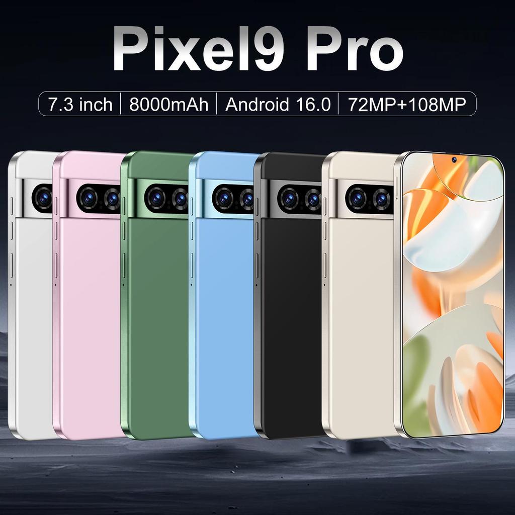 Popular Pixel 9 Pro Android Smartphone: 7.3'' Large Screen, 16GB+1TB