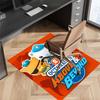 The Octonauts4 Printed Absorbent Washable Carpet, Non-Slip Bathroom Mats, Kitchen Rugs, Yoga Mat,Living Room Entrance, Camping Picnic Rugs