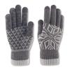 New Wool Knitted Gloves for Men and Women In Autumn and Winter Outdoor Thickened Warm Touch Screen Gloves