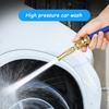 High Pressure Garden Water Gun Adjustable Fan Spray Metal Nozzle for Car Washing & Plant Watering Durable Multi-Purpose Sprayer