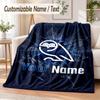 Custom Text Flannel Blanket Sheffield Wednesday FC Print Warm Cozy Blanket Home Sofa Bedding