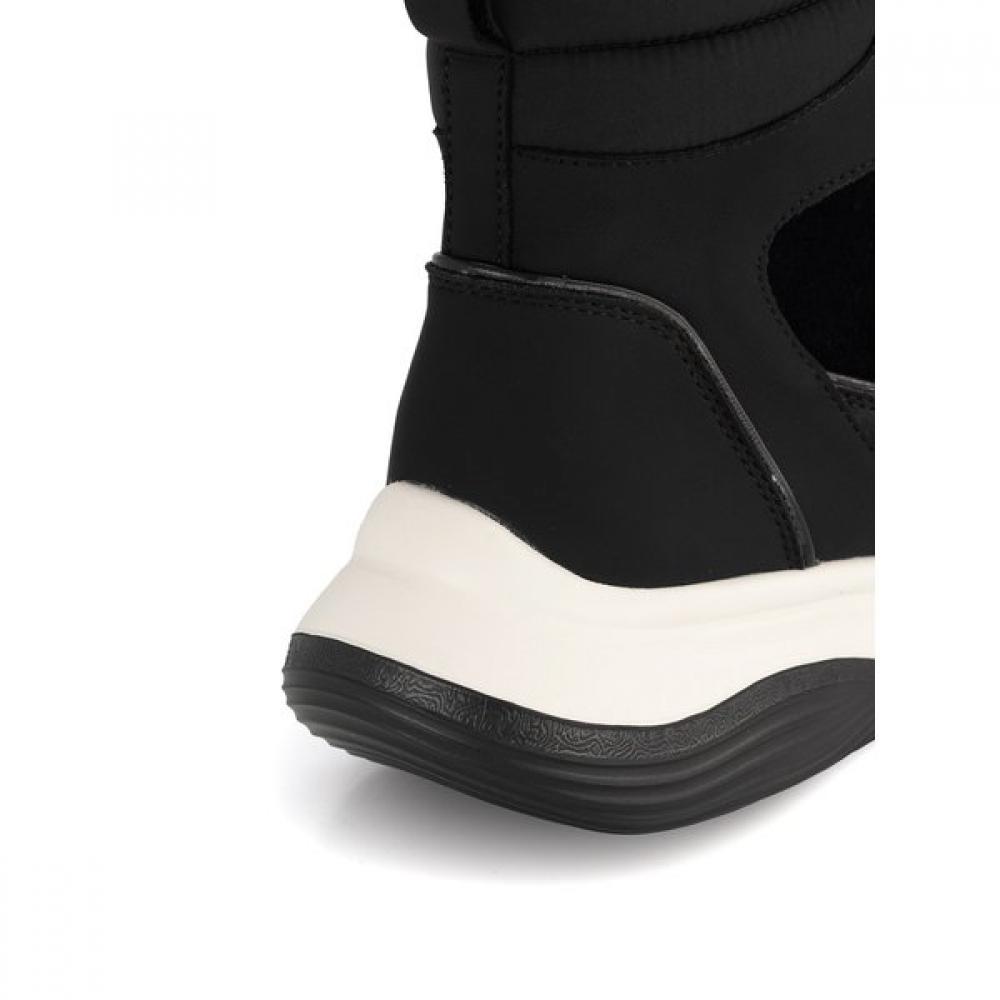 Vainer Women Comfort Fur Boots Black 9xm8f00ak