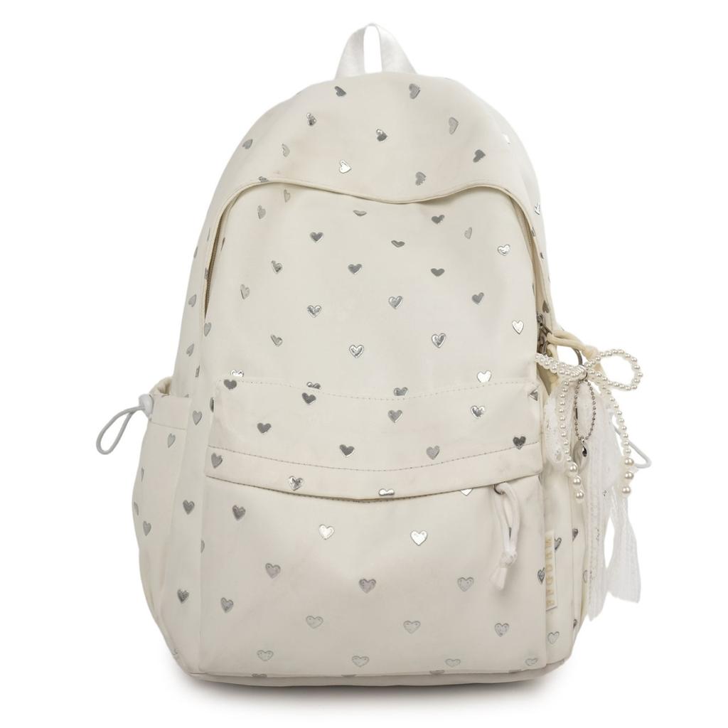 Schoolbag Spring New Japanese Ins Backpack Sweet Girl Heart Cute Backpack High Value Junior High School Student Schoolbag