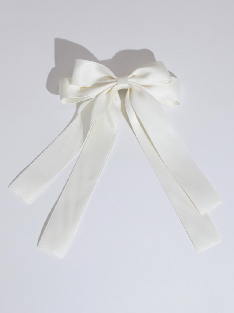 Lystrfac Fashion Fabric Ribbon Hair Bow Hairpin for Women Girls Hair Clips Back Head Top Clip Female Hair Accessories