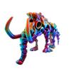 3D Printed Mammoths Figures Toys Model Multi-Jointed Movable Ornament Realistic Animals Decorative Desktop Creative Novelty Toys