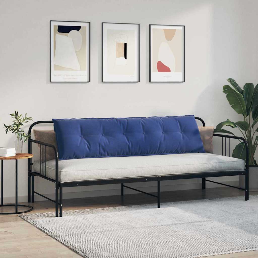 Back Cushion Police Blue 180 x 50 cm Cord Fabric