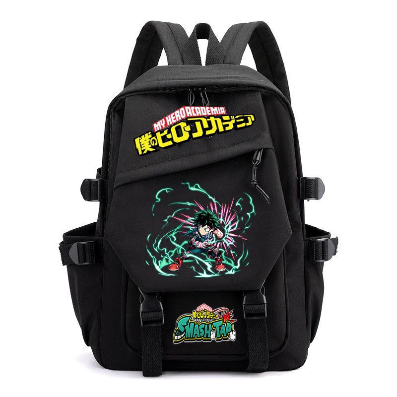 My Hero Academy School Bag Children's Backpack Elementary School Bag Male Female Junior High School Student College Student Campus Backpack