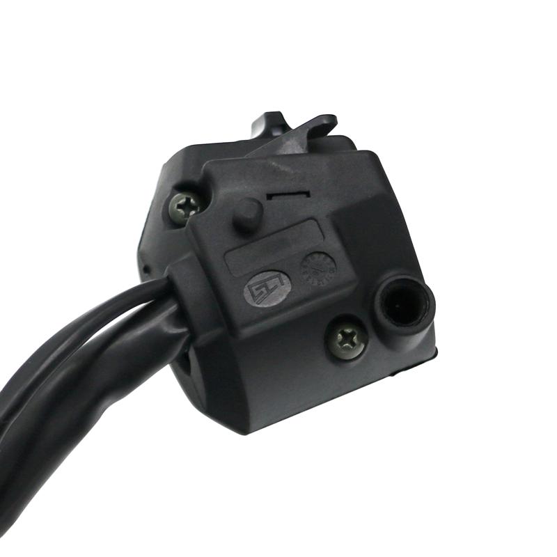 LMoDri Motorcycle Handle Bar Left Right Switches Horn Turn Signal Headlight Fog Light Electric Start Handlebar Controller