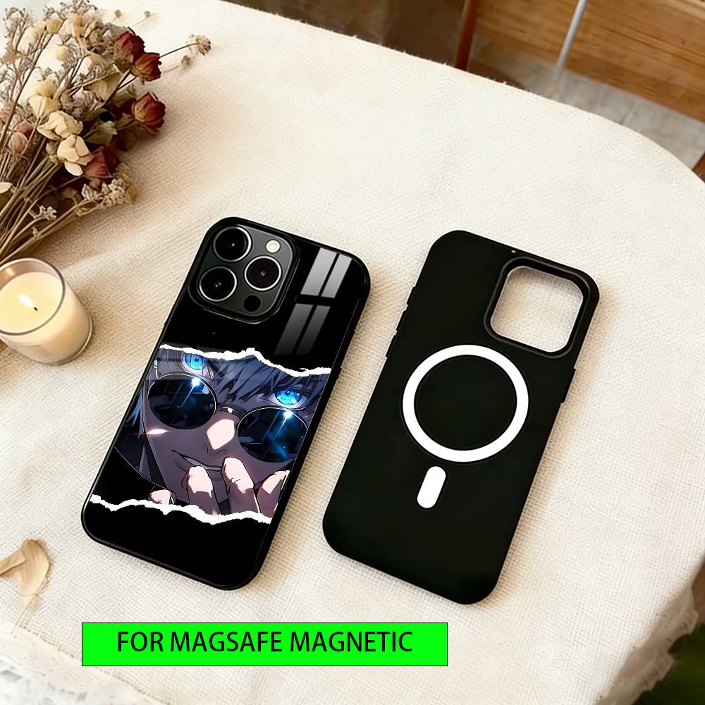 Gojo Handyhülle Für iPhone17,16,15,14,13,12,11 Plus,Pro Magnetisch Für Magsafe Kabelloses Laden