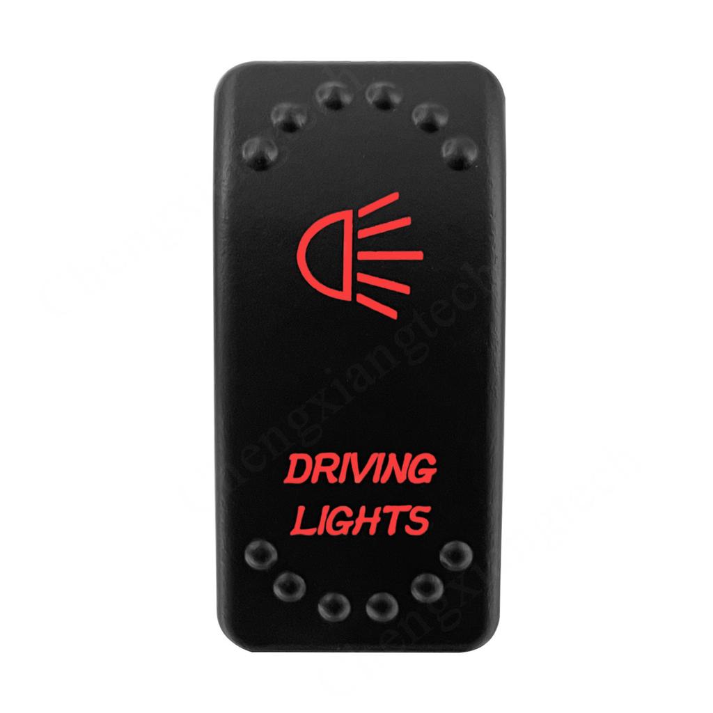 12V 20A Red Led Light Spot Lights Bar Rocker Switch Waterproof Toggle for Car Boat Marine ARB/CARLING/NARVA/4x4 Switch Replace Battery Switches5