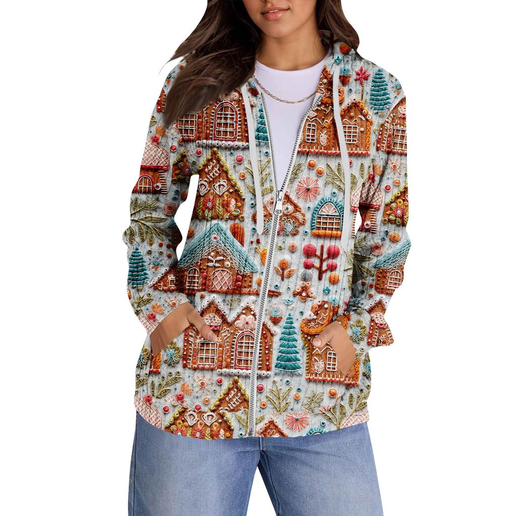 Hoodies For Women Trendy Tops Casual Fall Fashion Long Sleeve Sweatshirt With Pockets Pullover Lightweight