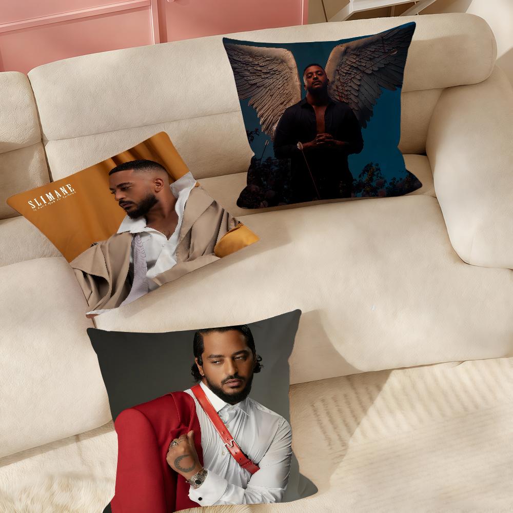 Singer Slimane Il Faut Que Tu Saches Pillow Case Suitable For Bedrooms Living Rooms Cars Home Decoration